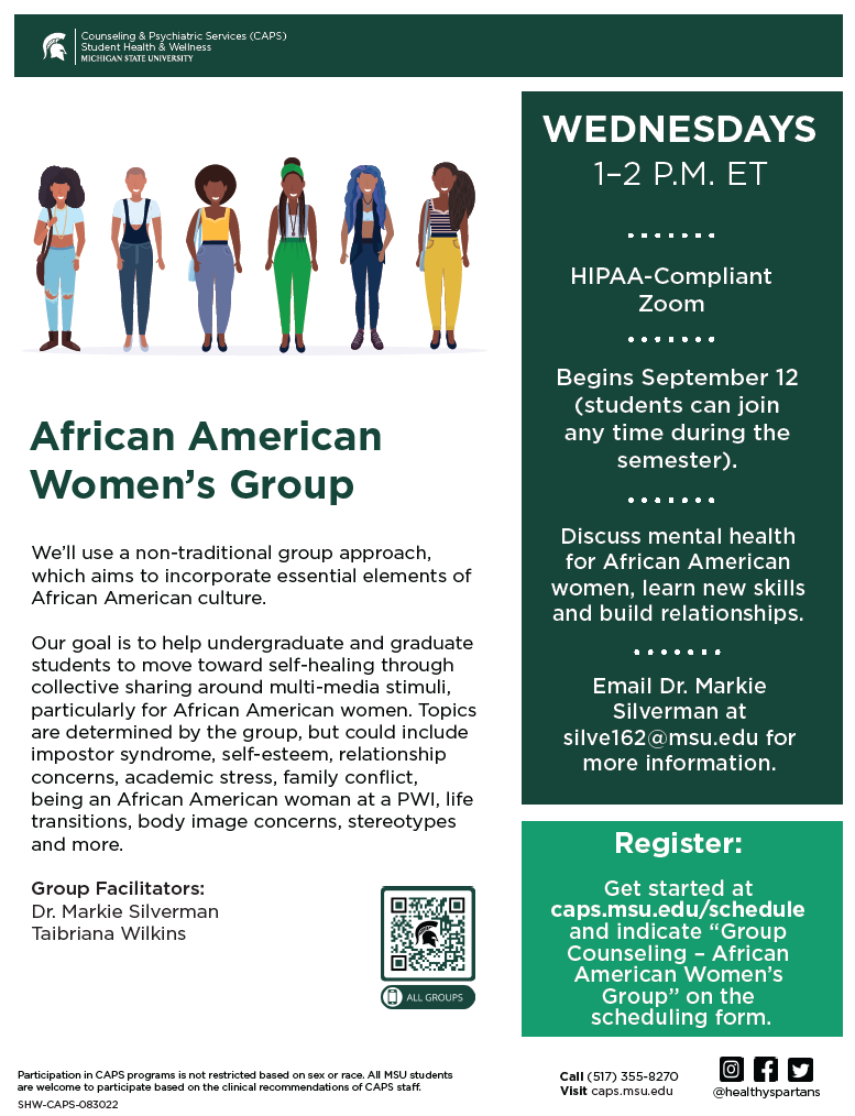 African American women support info